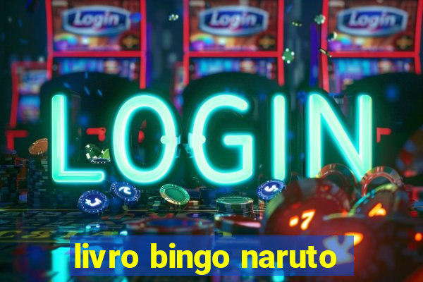 livro bingo naruto