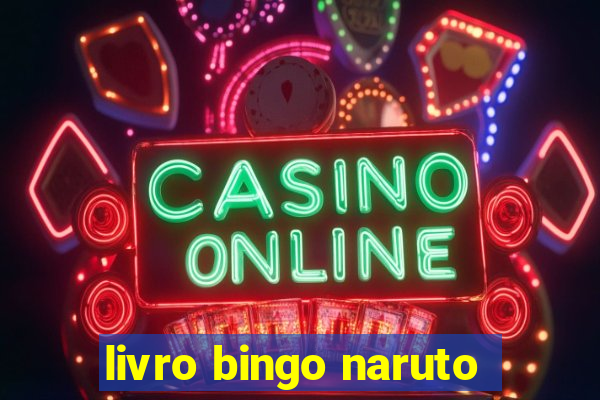 livro bingo naruto