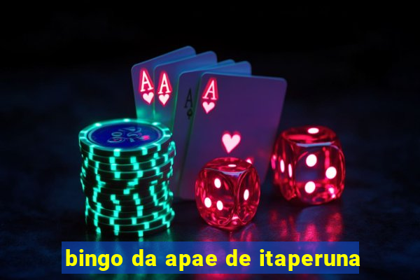 bingo da apae de itaperuna