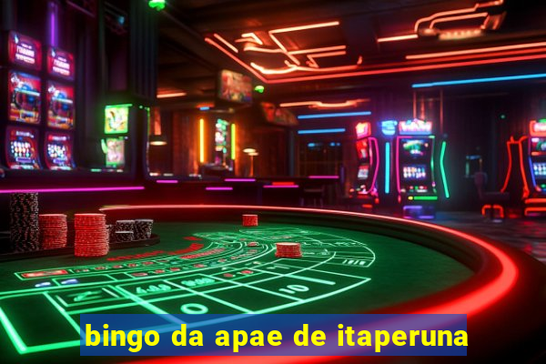 bingo da apae de itaperuna