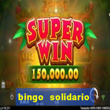 bingo solidario como organizar