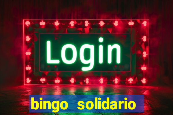 bingo solidario como organizar