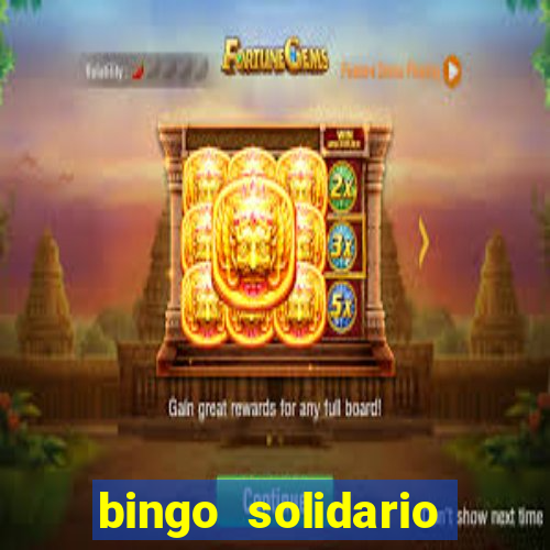 bingo solidario como organizar