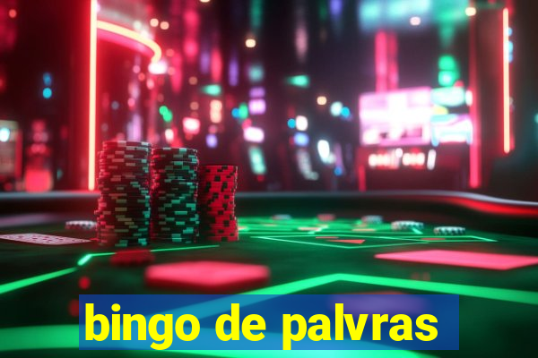 bingo de palvras