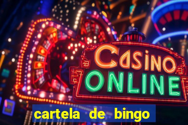 cartela de bingo 75 para imprimir