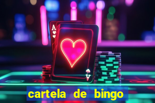 cartela de bingo 75 para imprimir