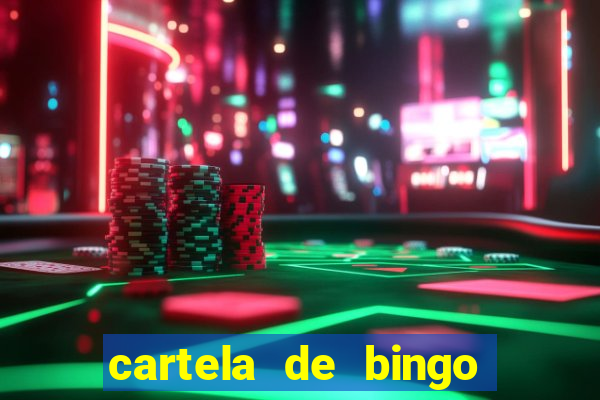 cartela de bingo 75 para imprimir