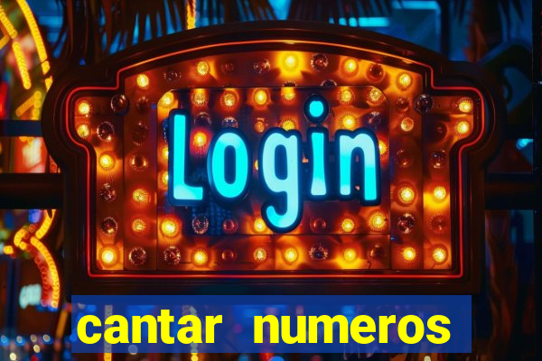 cantar numeros bingo online