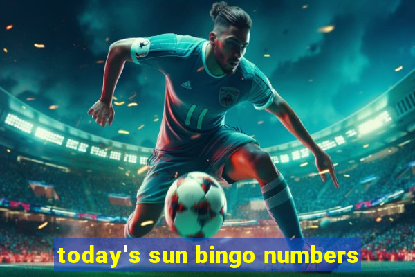 today's sun bingo numbers