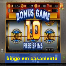 bingo em casamento