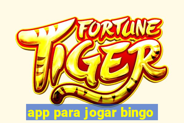 app para jogar bingo