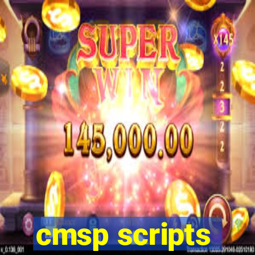 cmsp scripts