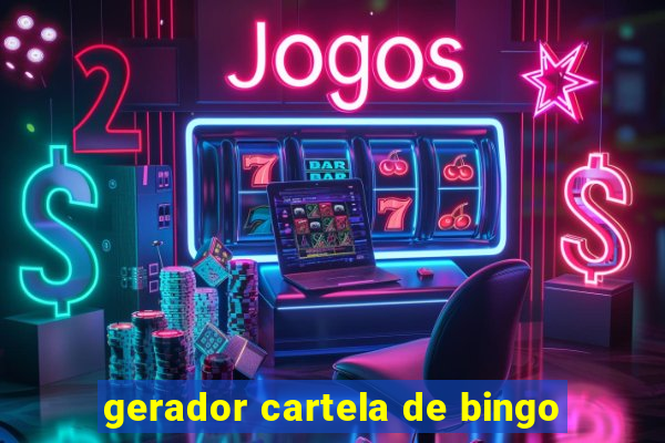 gerador cartela de bingo