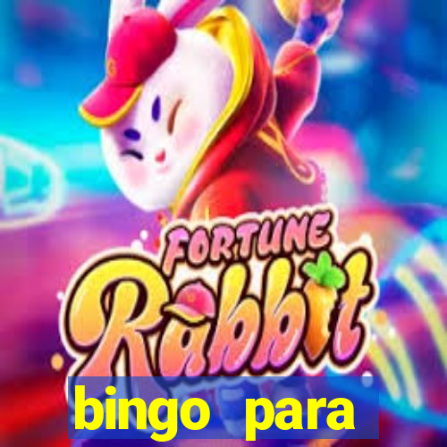 bingo para despedida de solteira para imprimir