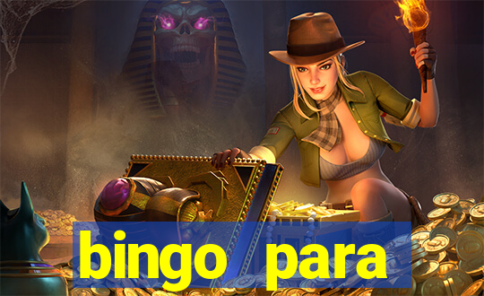 bingo para despedida de solteira para imprimir